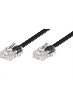 Goobay Netzwerkkabel 50255 ISDN 3m schwarz