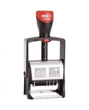 COLOP Stativ-Wortbandstempel 2000/WD D02 K 106975 schwarz