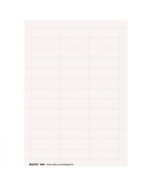 Leitz Beschriftungsschild 19000001 blanko 60x21mm weiß 975 St./Pack.