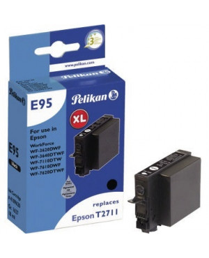 Pelikan Tintenpatrone 4109620 E95 wie Epson C13T271140 schwarz