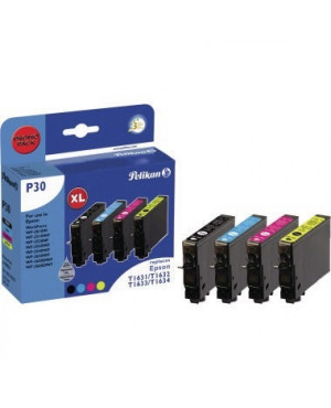 Pelikan Tintenpatrone 4109521 P30 wie T1636 sw/c/m/y 4 St./Pack.