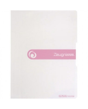 Herlitz Sichtbuch Zeugnisse 11208386 DIN A4 PP 20 Hüllen weiß