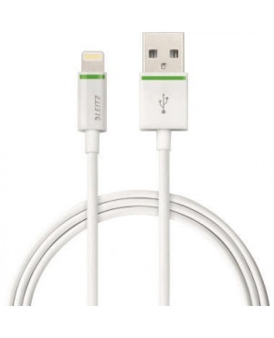 Leitz Kabel Complete 62130001 Lightning auf USB 2m weiß
