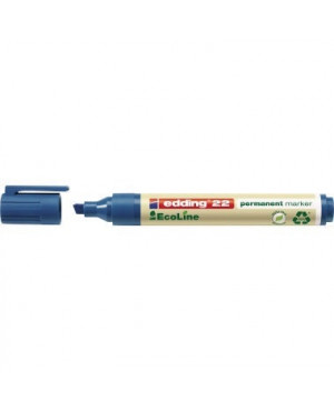 edding Permanentmarker 22 EcoLine 4-22003 1-5mm Keilspitze blau