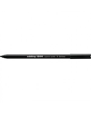edding Faserschreiber 1300 color pen 4-1300001 3mm schwarz