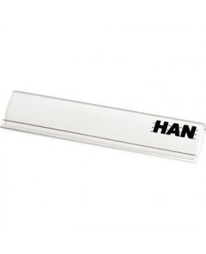 HAN Beschriftungsclip 1021 60x13mm +Beschriftungsbogen transparent