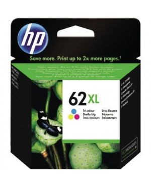 HP Tintenpatrone C2P07AE Nr.62XL 415Seiten c/m/y