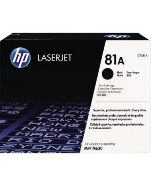 HP Toner CF281A 81A 10.500Seiten schwarz