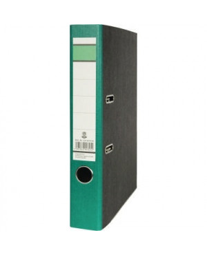 Ordner DIN A4 50mm Recycling Pappe grün