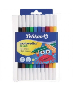Pelikan Faserschreiber Colorella duo C407/10 973172 10 St./Pack.
