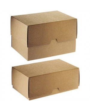 Ratioform Stülpdeckelkarton 196-20 DIN A4+ 320x240x80mm mit Deckel br