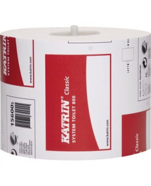 Katrin Toilettenpapier 800 156005 2-lagig 100mmx100m ws 36 Ro/Pack