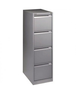 Bisley Hängeregistraturschrank 3643355 4Schubfächer silber