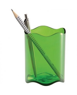 Stifteköcher Trend transl.grün DURABLE 1701235017 80mm D.