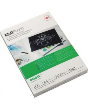 GBC Folientasche MattPouch 3747241 DIN A4 125mic 100 St./Pack.