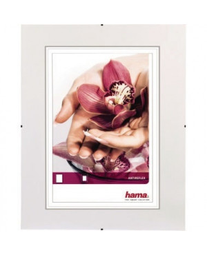 Hama Bilderrahmen Clip-Fix 00063110 18x24cm rahmenlos antireflex tr