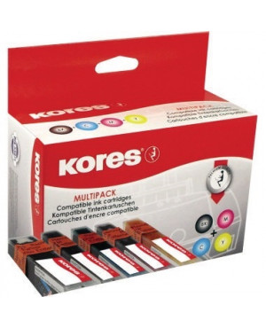 Kores Tintenpatrone G1518KIT wie Canon PGI550XL/CLI551XL 5 St./Pack.