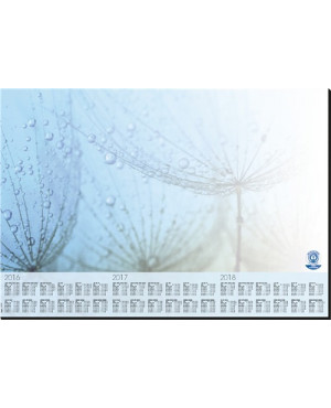 Sigel Schreibunterlage Drops HO450 595x410mm Kalendarium 30Blatt