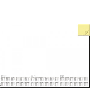 Sigel Schreibunterlage Memo HO490 595x410mm Kalendarium 30Blatt