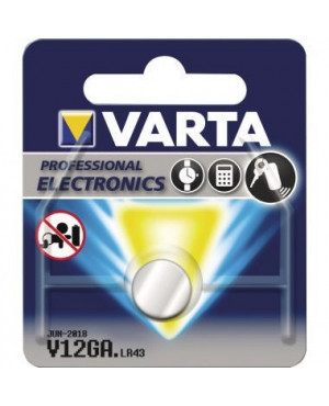 Varta Knopfzelle 04278101401 V12GA 1,5V 80mAh Alkali-Mangan