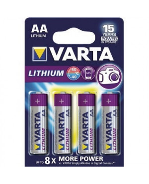 Varta Batterie 6106301404 AA Mignon 1,5V 4 St./Pack.