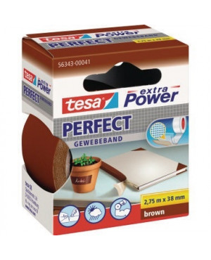 tesa Gewebeband extra Power Perfect 56343-00041 38mmx2,75m braun
