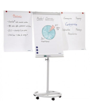 Soennecken Flipchart Mobil 1148 68x105cm grau