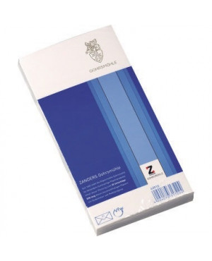 Zanders Briefhülle Gohrsmühle 43512 DIN lang 80g weiß 25 St./Pack.