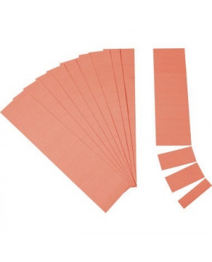 Ultradex Einsteckkarte Planrecord 140705 70x32mm rot 90 St./Pack.