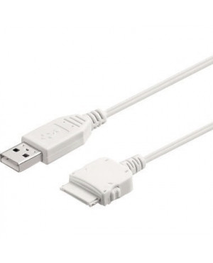 Goobay Ladekabel 42083 1,5m USB/30Pin Apple weiß