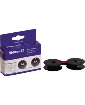 Pelikan Schreibmaschinenfarbband Gr.1Dwie Triumph-Adler Seide sw/rt