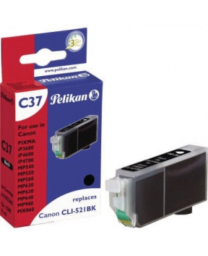 Pelikan Tintenpatrone 4103246 C37 wie Canon CLI521BK schwarz