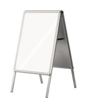 magnetoplan Kundenstopper SP 00015 47,7x107cm DIN A2 silber