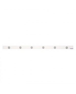 magnetoplan Leiste magnetowand 16271M 5x100cm ws +6Magnete