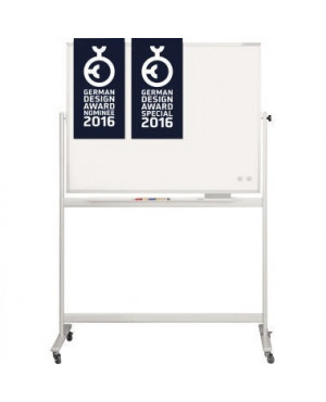 magnetoplan Whiteboard SP 1240489 120x90cm mobil magenthaftend weiß