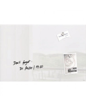 Sigel Multifunktionstafel artverum GL121 60x40cm Glas weiß