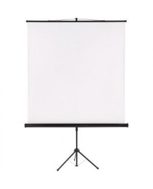 Franken Stativleinwand X-tra Line LWST215 150x150cm Dreibeinstativ