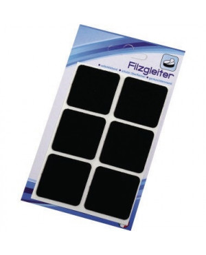 Möbelfilzgleiter 41QL 5cm braun 6 St./Pack.