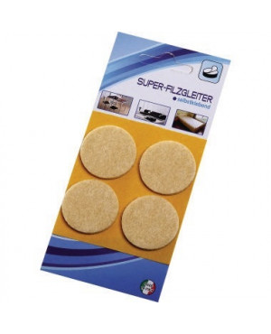 Filzgleiter 123 35mm sk beige 4 St./Pack.