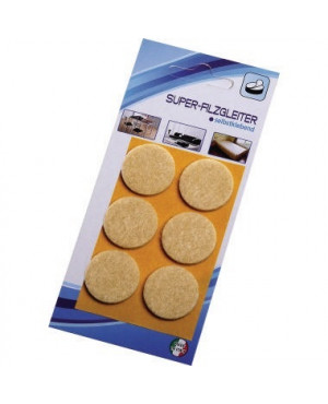 Filzgleiter 122 28mm sk beige 6 St./Pack.