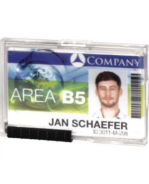 DURABLE Kartenhalter PUSHBOX TRIO 892019 10 St./Pack.