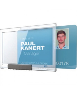 DURABLE Kartenhalter PUSHBOX MONO 892219 10 St./Pack.