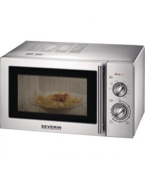 SEVERIN Mikrowelle MW 7869 max. 1.000W 22l silber +Grill