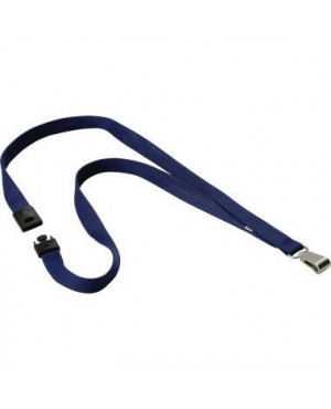 DURABLE Textilband 812728 15mm blau 10 St./Pack.