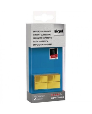 Sigel Magnet Cube Design GL721 20x20x20mm go 2 St./Pack.