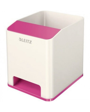 Leitz Stifteköcher WOW 53631023 weiß/pink