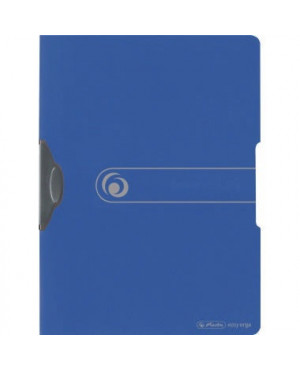 Herlitz Klemmmappe easy orga to go 11227030 DIN A4 30Bl. PP blau