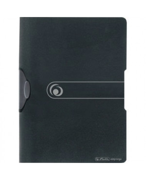Herlitz Klemmmappe easy orga to go 11217189 DIN A4 30Bl. PP schwarz