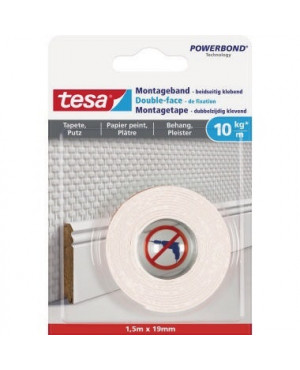 tesa Montageband 77742-00000-00 19mmx1,5m 10kg/m
