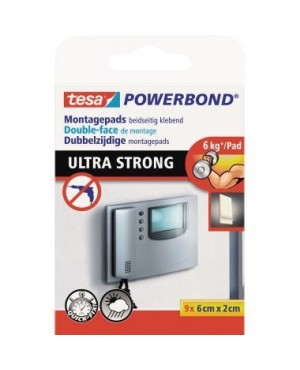 tesa Klebepad Powerbond Ultra Strong 55790-00001 9 St./Pack.
